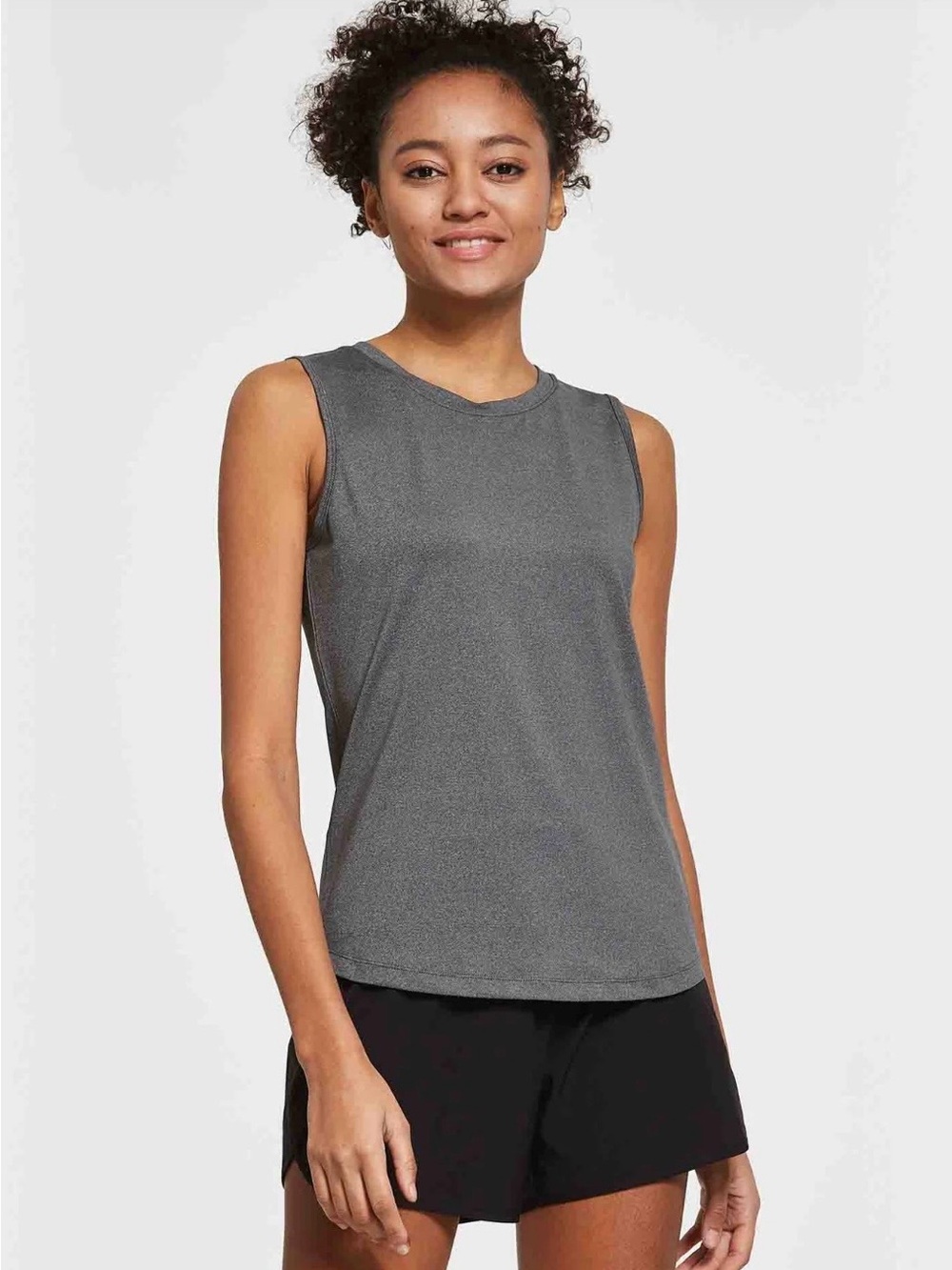 Baleaf Sleeveless Gray Active Tank Top - Women